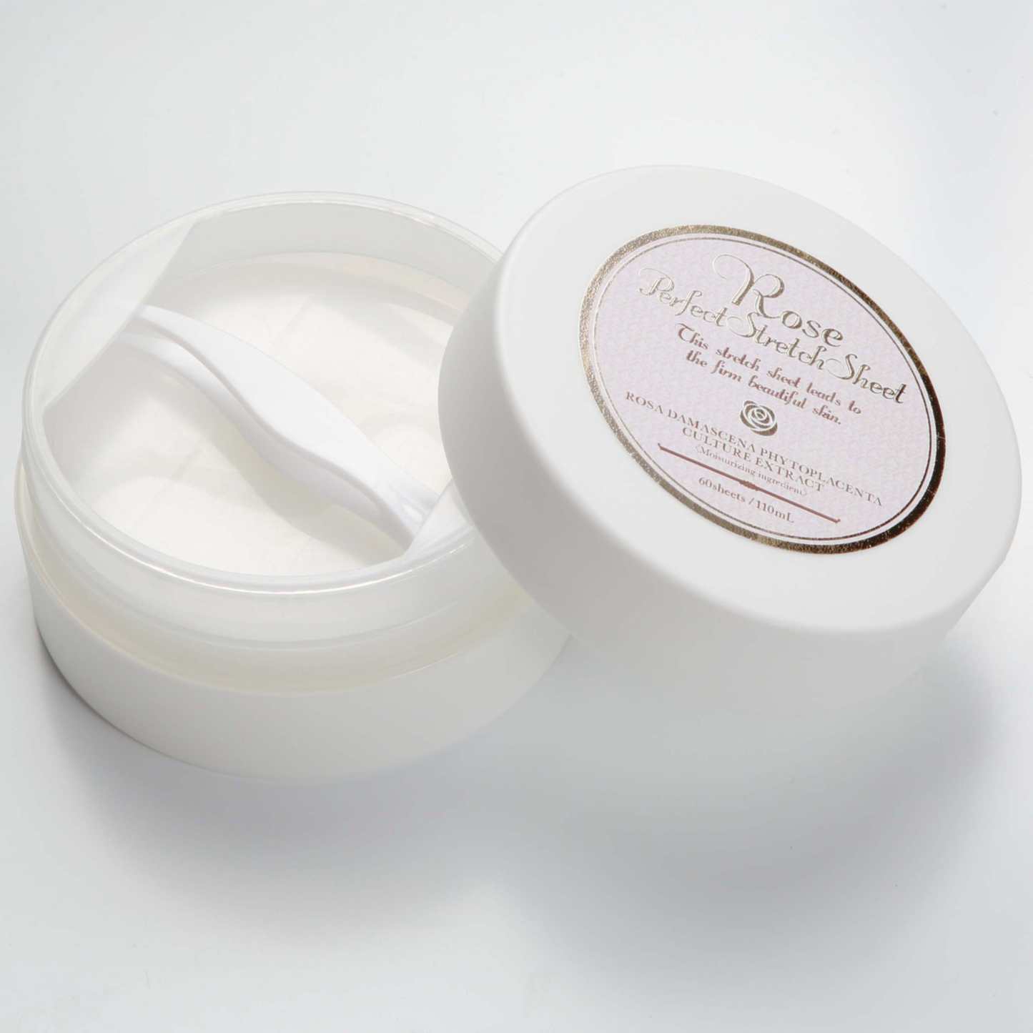 Rosy Drop Perfect Stretch Damask Rose Placenta Infusion Eye Patches